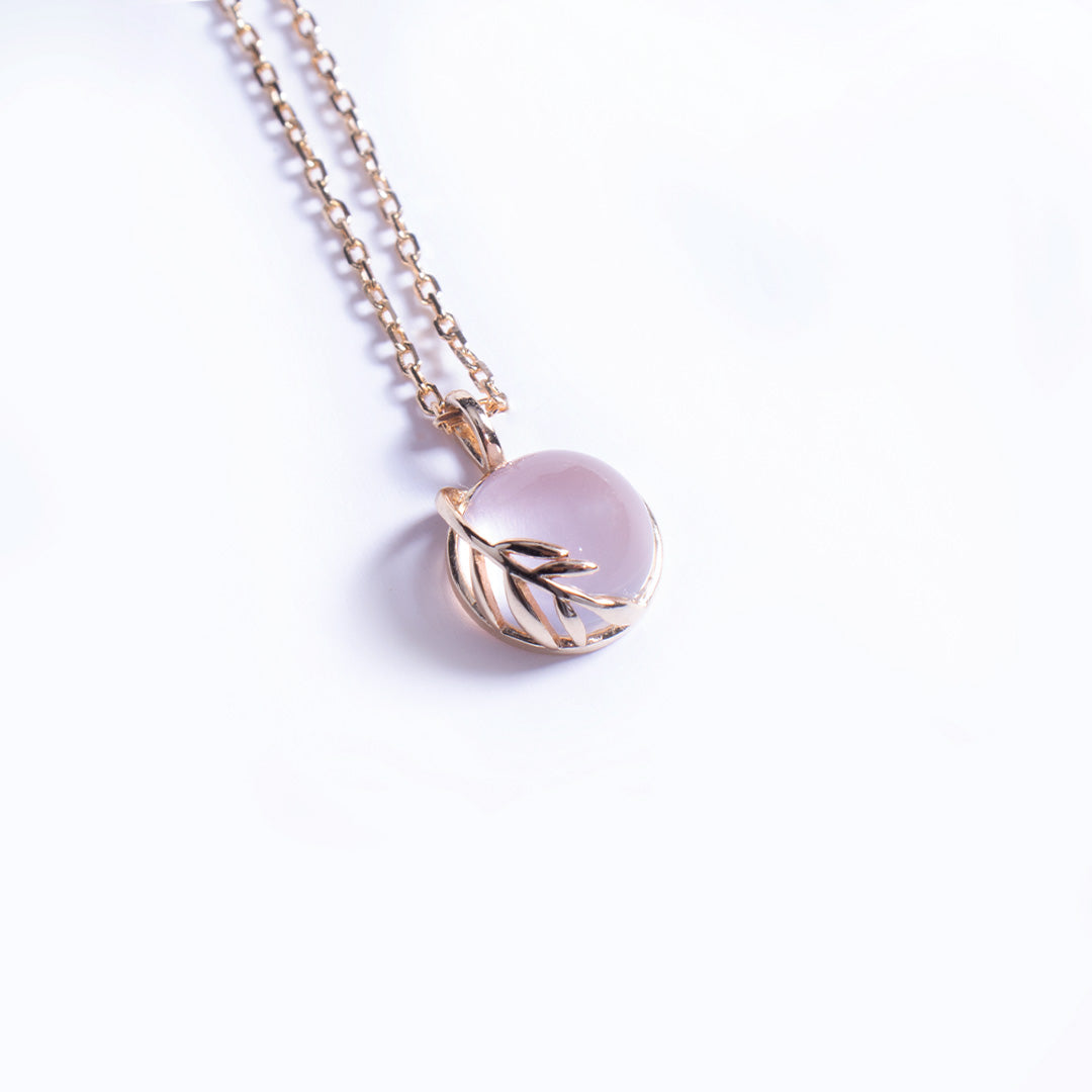 Divine Leaf Glow Necklace